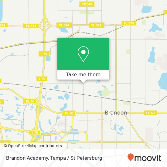 Brandon Academy map