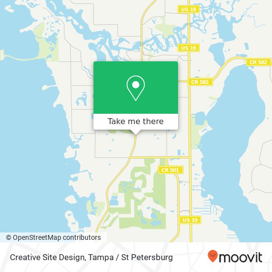 Creative Site Design map