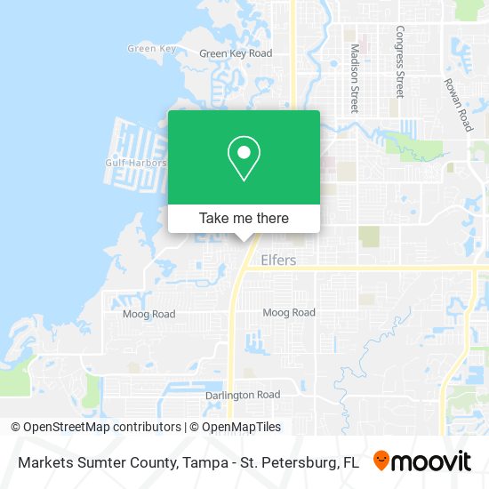 Markets Sumter County map