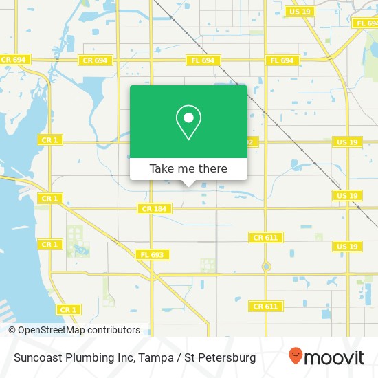 Suncoast Plumbing Inc map