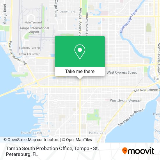 Tampa South Probation Office map