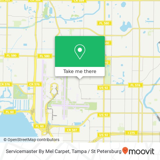 Servicemaster By Mel Carpet map