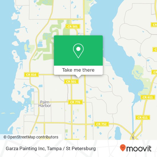 Garza Painting Inc map