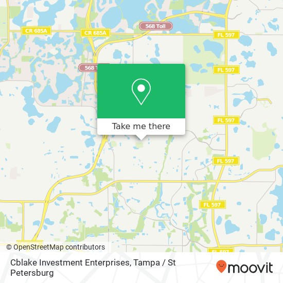 Cblake Investment Enterprises map