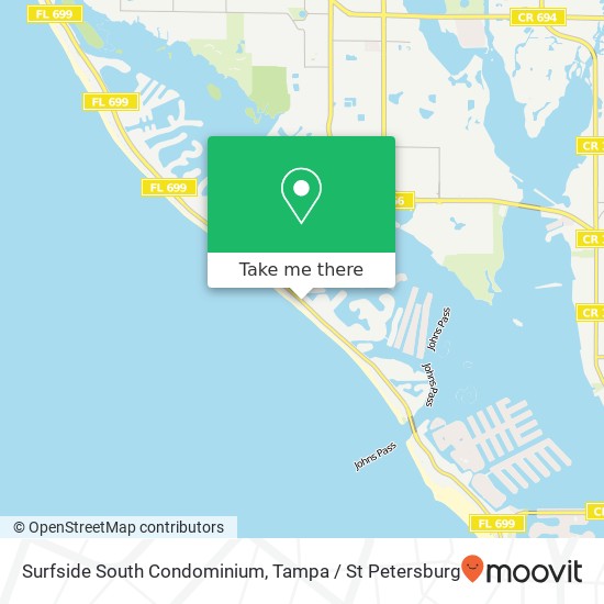 Surfside South Condominium map