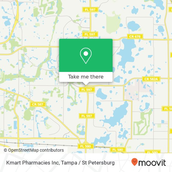 Kmart Pharmacies Inc map