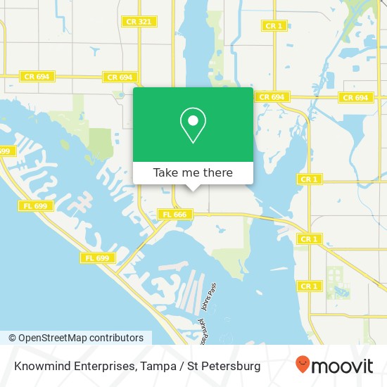 Mapa de Knowmind Enterprises
