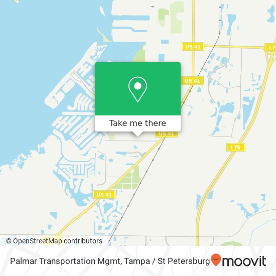 Mapa de Palmar Transportation Mgmt