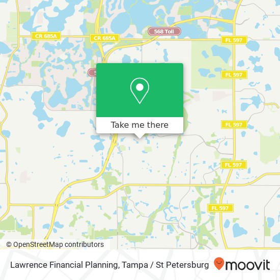 Mapa de Lawrence Financial Planning