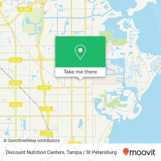 Discount Nutrition Centers map