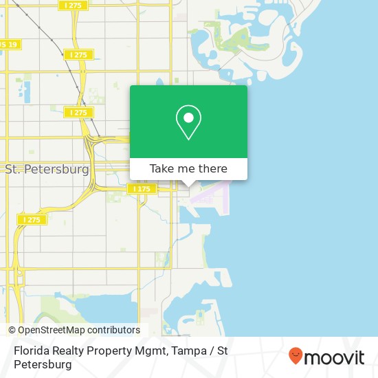 Florida Realty Property Mgmt map