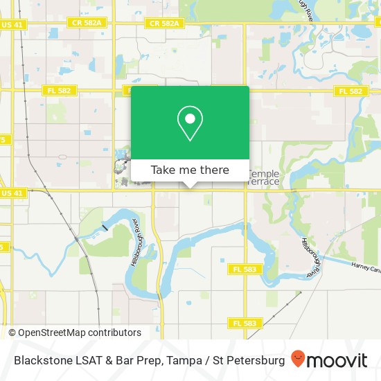Blackstone LSAT & Bar Prep map