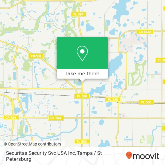 Mapa de Securitas Security Svc USA Inc