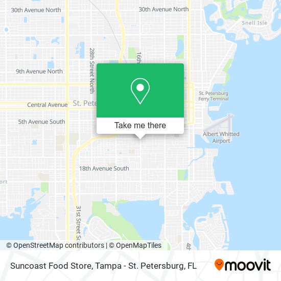 Suncoast Food Store map