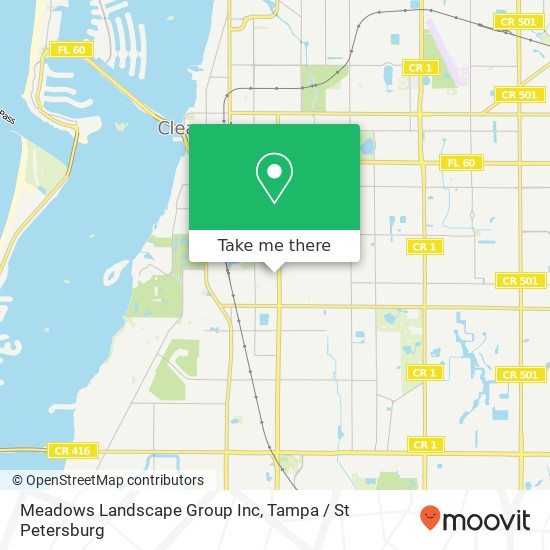 Mapa de Meadows Landscape Group Inc