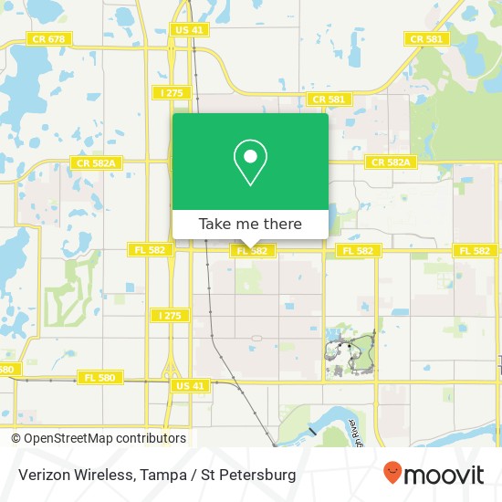 Verizon Wireless map