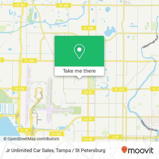 Jr Unlimited Car Sales map