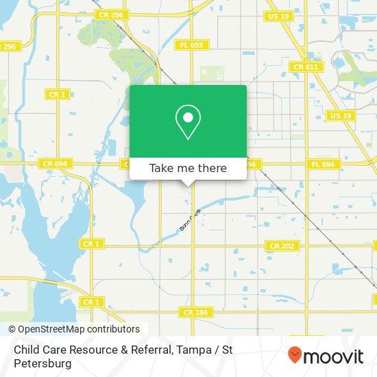 Mapa de Child Care Resource & Referral
