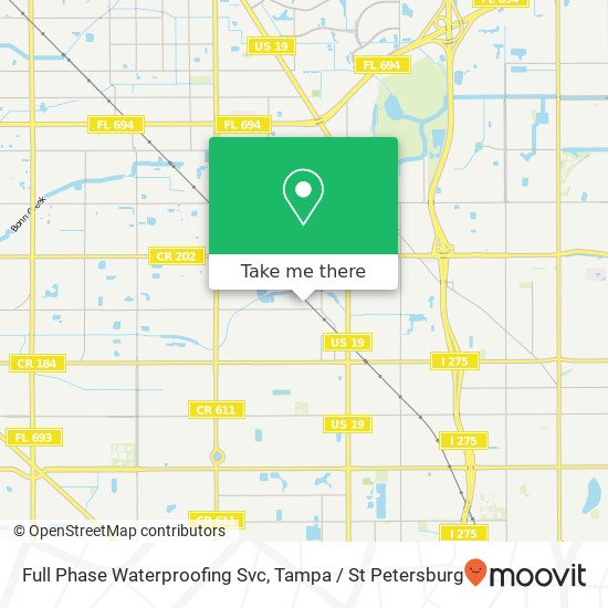 Mapa de Full Phase Waterproofing Svc