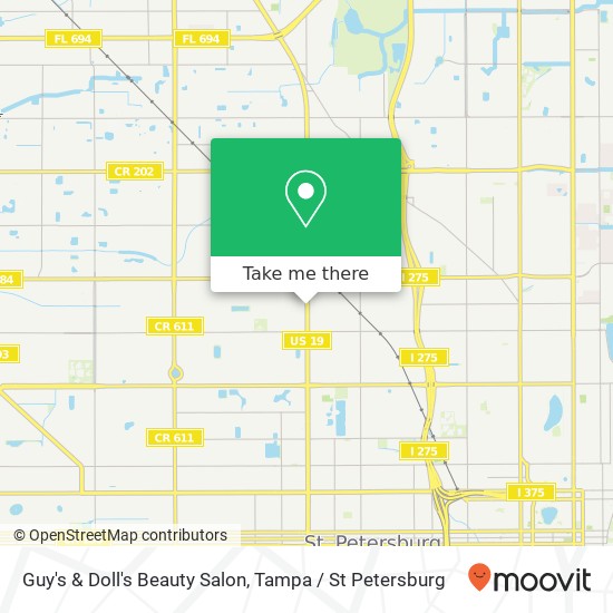 Guy's & Doll's Beauty Salon map