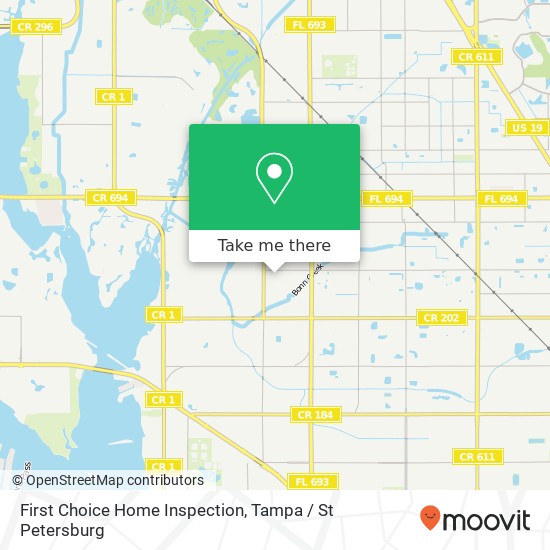 First Choice Home Inspection map