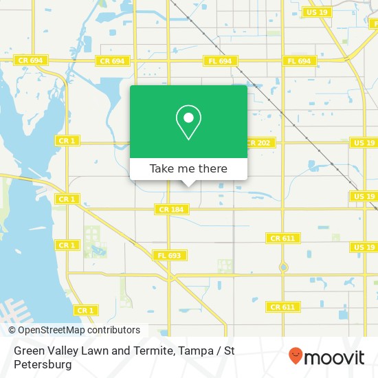 Green Valley Lawn and Termite map