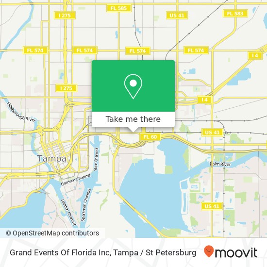 Mapa de Grand Events Of Florida Inc