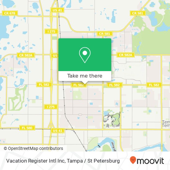 Vacation Register Intl Inc map