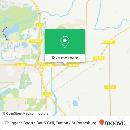 Chugger's Sports Bar & Grill map