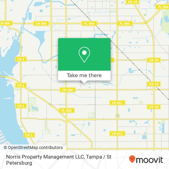 Norris Property Management LLC map