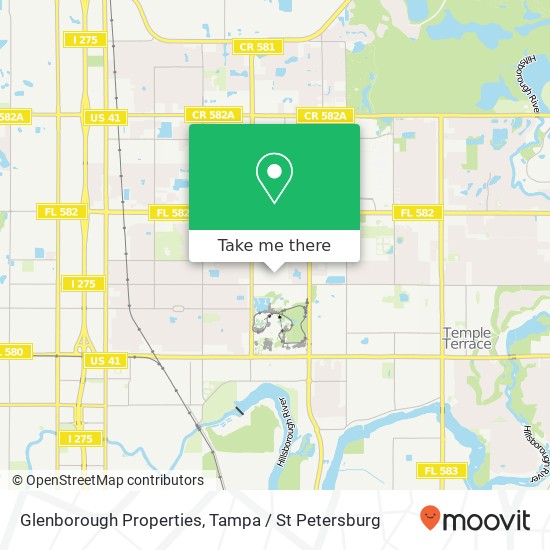 Mapa de Glenborough Properties