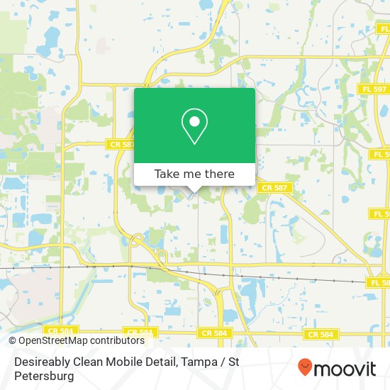 Desireably Clean Mobile Detail map
