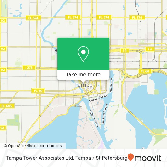 Tampa Tower Associates Ltd map