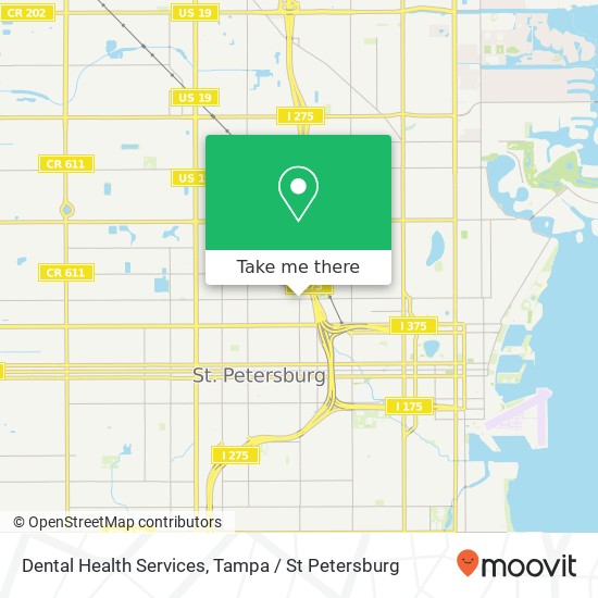 Dental Health Services map