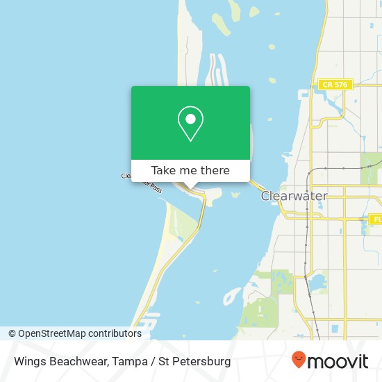 Mapa de Wings Beachwear
