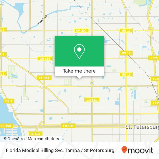 Florida Medical Billing Svc map