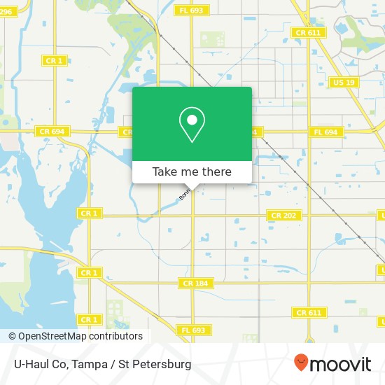 U-Haul Co map