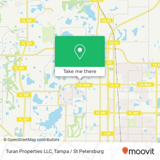 Turan Properties LLC map