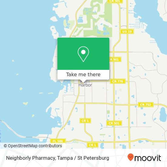 Mapa de Neighborly Pharmacy