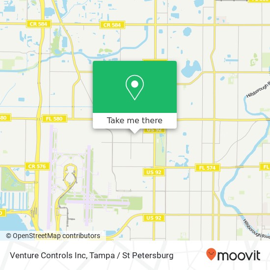 Mapa de Venture Controls Inc