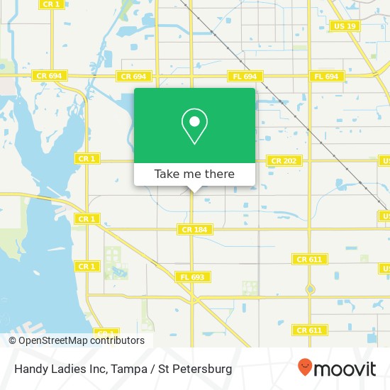 Mapa de Handy Ladies Inc