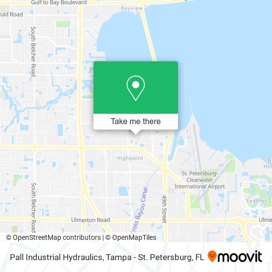 Mapa de Pall Industrial Hydraulics