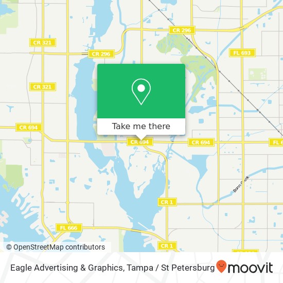 Eagle Advertising & Graphics map
