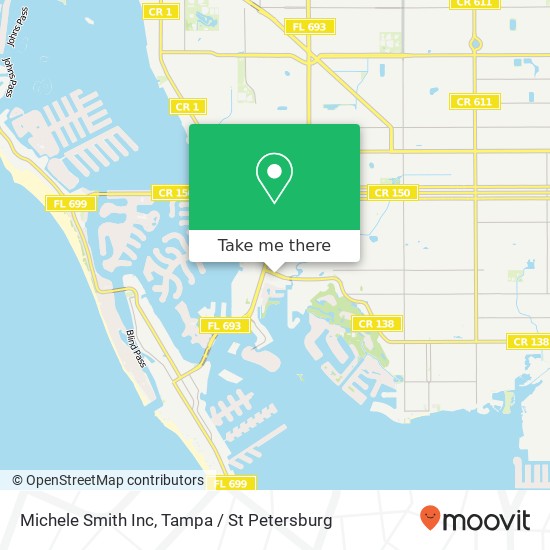 Michele Smith Inc map