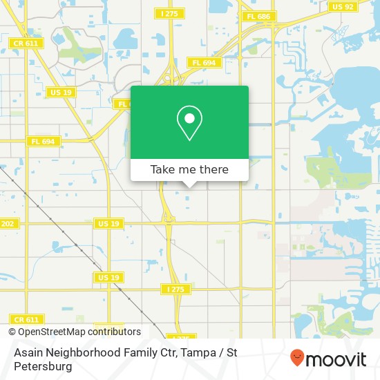 Asain Neighborhood Family Ctr map