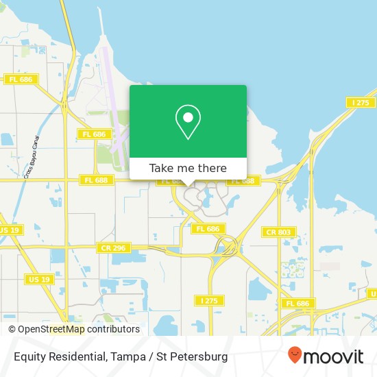 Equity Residential map