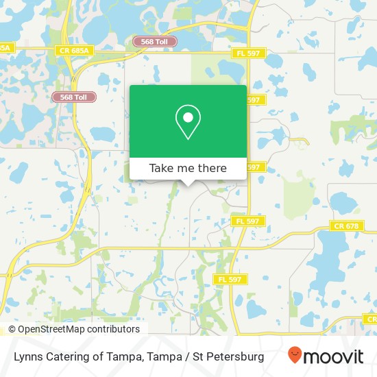 Mapa de Lynns Catering of Tampa