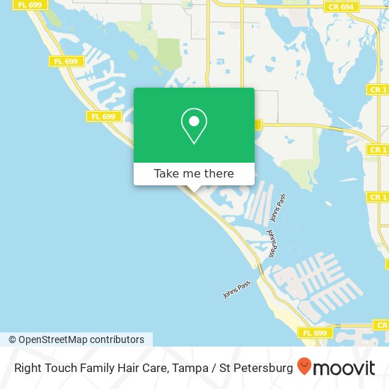 Right Touch Family Hair Care map