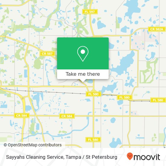 Mapa de Sayyahs Cleaning Service