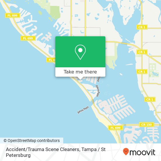 Accident/Trauma Scene Cleaners map